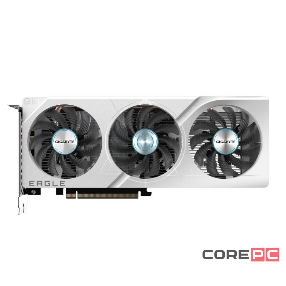 Видеокарта Gigabyte (GV-N4060EAGLEOC ICE-8GD) GeForce RTX 4060 8GB EAGLE OC ICE
