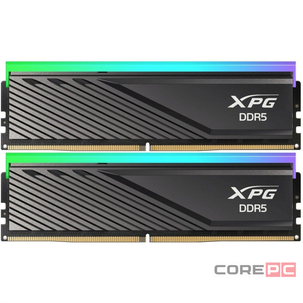 Оперативная память 16 Gb 5600 MHz ADATA XPG LANCER Blade Black RGB (AX5U5600C468G-DTLABRBK)