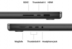 Apple MacBook Pro 16 2023 M3 Max 36Gb/1Tb (Space Black) (MRW33)