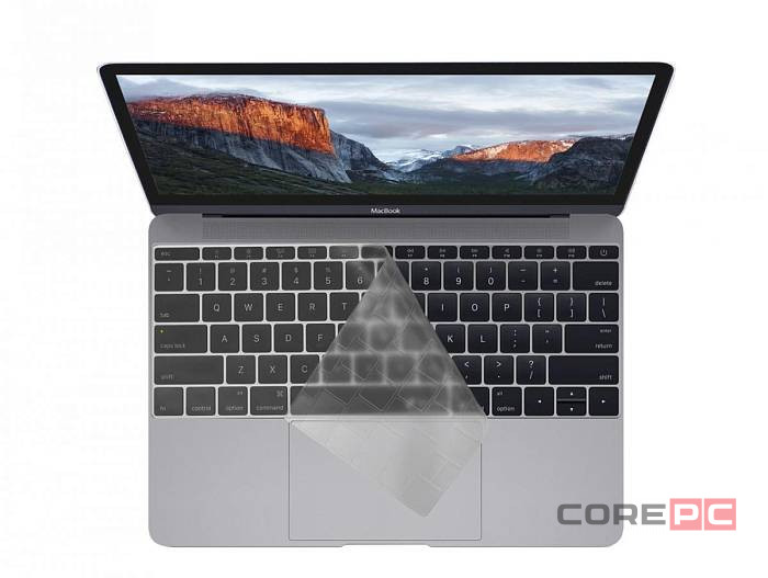 Накладка на клавиатуру WIWU Key Board Protector для Apple MacBook Pro 14.2/16.2 силикон (прозрачный)