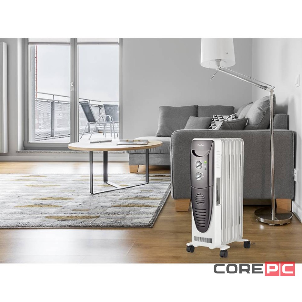 Радиатор масляный Ballu Turbo BOH/TB- 07FH 1500 (7 секций)