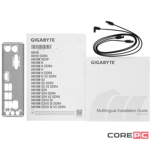 Материнская плата Gigabyte H610M H