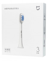 Сменные насадки для зубной щетки Xiaomi MiJia Standart T301/T302 (3шт) MBS303 белые