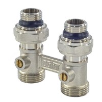 Узел OGINT нижнего подключения Ду15 Ру10 1/2x3/4quot; евроконус прямой