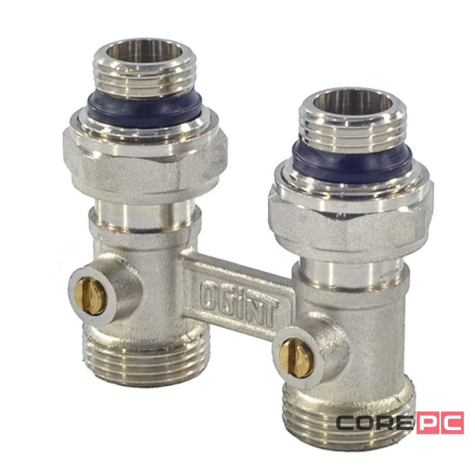 Узел OGINT нижнего подключения Ду15 Ру10 1/2x3/4quot; евроконус прямой