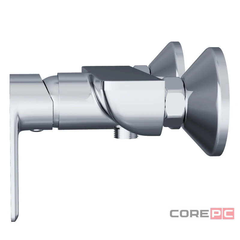Смеситель для душа MIXLINE МЛ26-07/ML26-07, рычажное управление, цвет хром