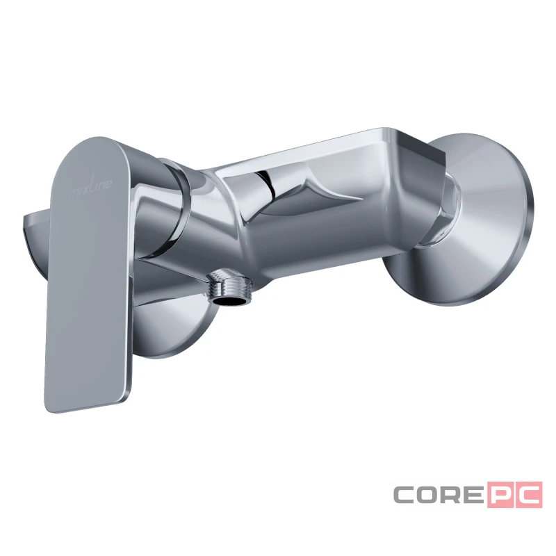 Смеситель для душа MIXLINE МЛ26-07/ML26-07, рычажное управление, цвет хром