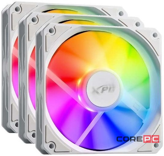 Комплект вентиляторов для корпуса ADATA XPG VENTOR120ARGBPWM3C-WHCWW