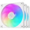 Комплект вентиляторов для корпуса Deepcool FD14 ARGB WH-3 IN 1 ARGB White
