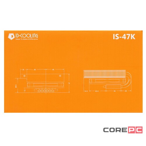 Кулер для процессора ID-COOLING IS-47K