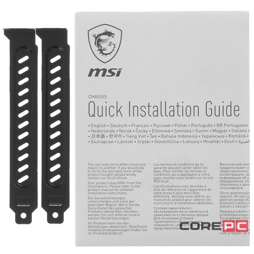 Компьютерный корпус MSI MAG FORGE M100A RGB (306-7G20A21-809)