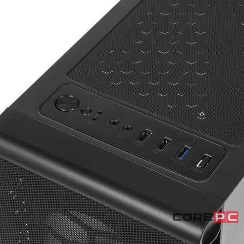 Компьютерный корпус Powercase MISTRAL Z4C MESH RGB CMIZ4C-A4