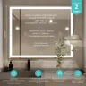 Зеркало MIXLINE Ливия 1000х800 (ШВ) сенсорный выключатель, светодиодная подсветка