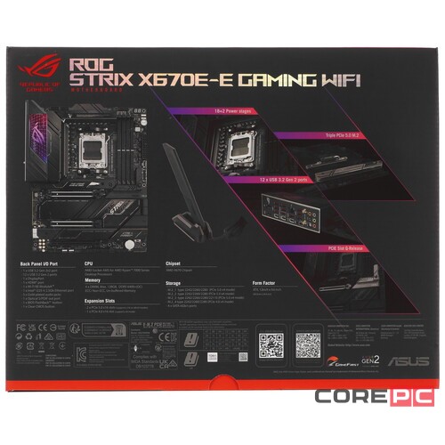 Материнская плата ASUS ROG STRIX X670E-E GAMING WIFI 90MB1BR0-M0EAY0