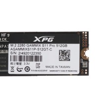 Твердотельный накопитель ADATA 512 Gb GAMMIX S11 PRO AGAMMIXS11P-512GT-C XPG