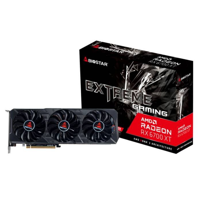 Видеокарта Biostar (VA67T6TML9) Radeon RX 6700 XT 12GB