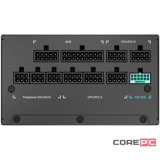 Блок питания Deepcool 1200W GAMERSTORM PN1200M Black 16 Pin (PCIe 5.0 Connector Cable Details)