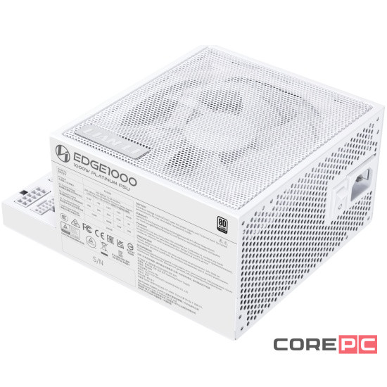 Блок питания Lian Li 1000W EG1000 White (G9P.EG1000.WE00.RU) 16 Pin (PCIe 5.1 Connector Cable Details)