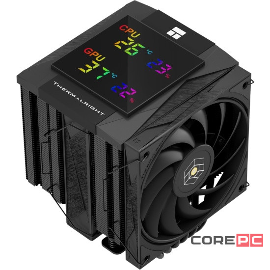 Кулер для процессора Thermalright Royal Knight 120 Digital Black (TRRK120DB)