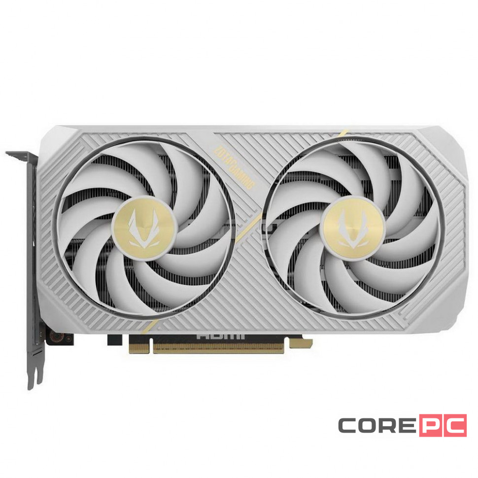 Видеокарта ZOTAC (ZT-B50620Q-10M) GeForce RTX 5060 Ti 16GB TWIN EDGE OC WHITE ED