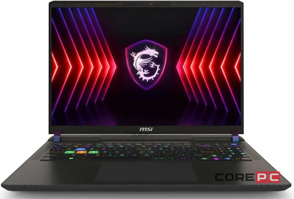 Ноутбук MSI Vector 16 HX A14VFG-246US (i9-14900HX/16GB/1024GB SSD/16.0"/2560x1600/240Hz/NVIDIA RTX 4060/Windows 11 Pro) Черный