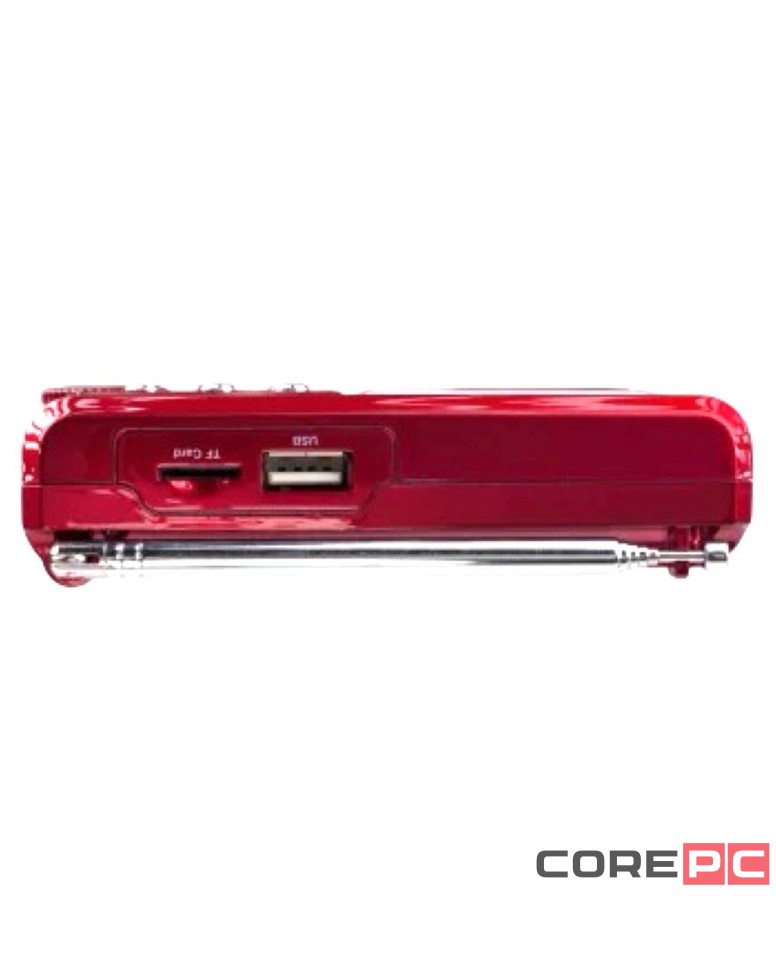 Perfeo мини-аудио Sound Ranger, УКВ+FM, MP3 (USB/microSD), AUX, BL-5C 1000mAh, красный (PF-SV922RED)