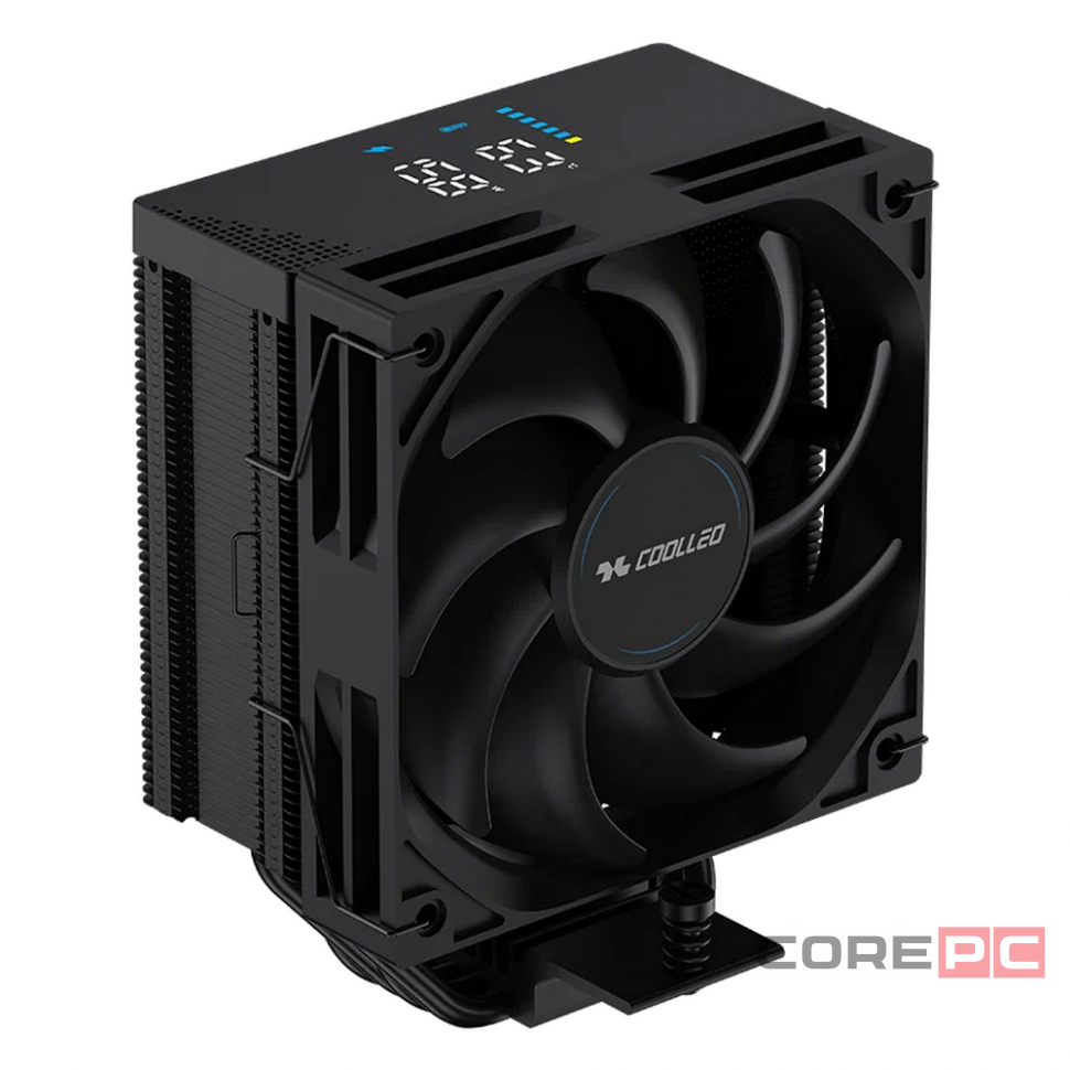 Кулер для процессора Coolleo Digital Black (CL-B40-DIG-BK-V2)