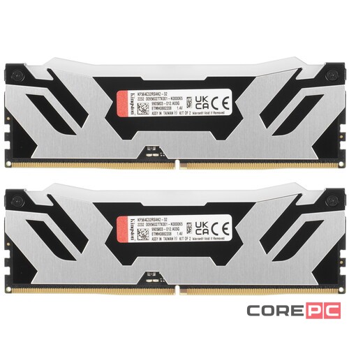 Оперативная память 32 Gb 6400 MHz Kingston FURY Renegade RGB (KF564C32RSAK2-32)