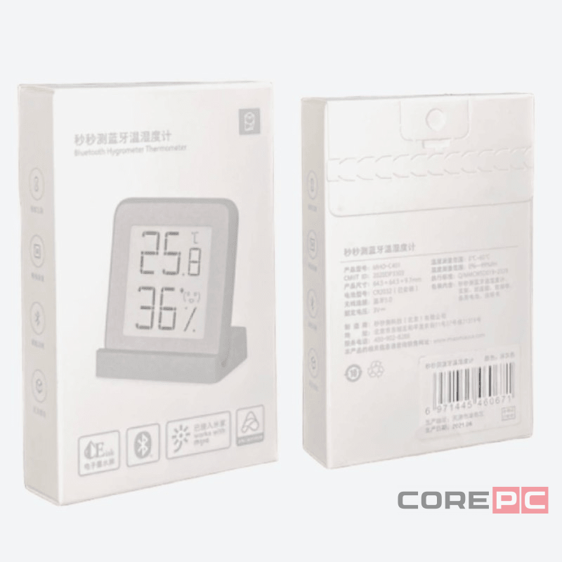 Метеостанция Xiaomi MiaoMiaoce Measure Bluetooth Thermometer MHO-C401 белый