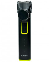 Электрический триммер для волос,бороды,носа,бровей и ушей KIT LIFE (KTLFQ01) черный