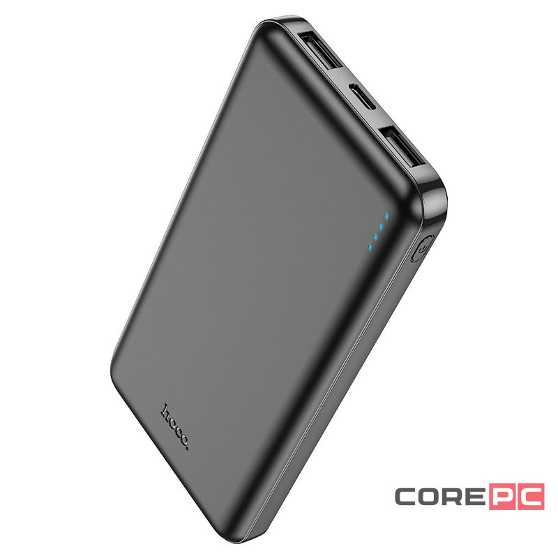Powerbank Hoco J100 10000mAh 2USB 2.1A черный