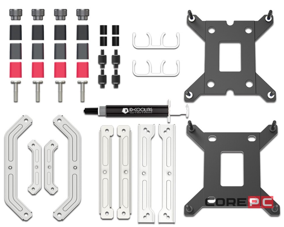 Система жидкостного охлаждения для процессора ID-COOLING SL240 White PWM