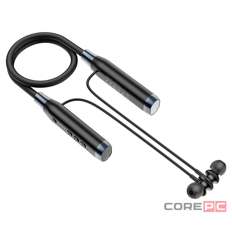 Беспроводные наушники для спорта Hoco ES62 Plus BT5.4/1200mAh/150ч черный