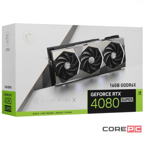 Видеокарта MSI (RTX 4080 SUPER 16G SUPRIM X) GeForce RTX 4080 SUPER 16 GB SUPRIM X