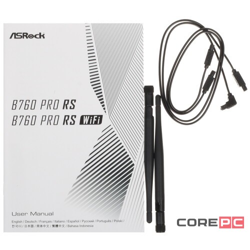 Материнская плата AsRock B760 PRO RS WIFI
