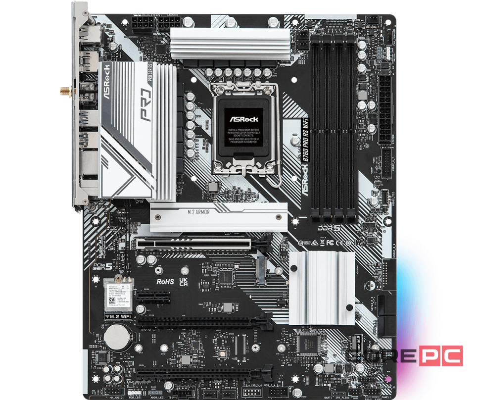 Материнская плата AsRock B760 PRO RS WIFI