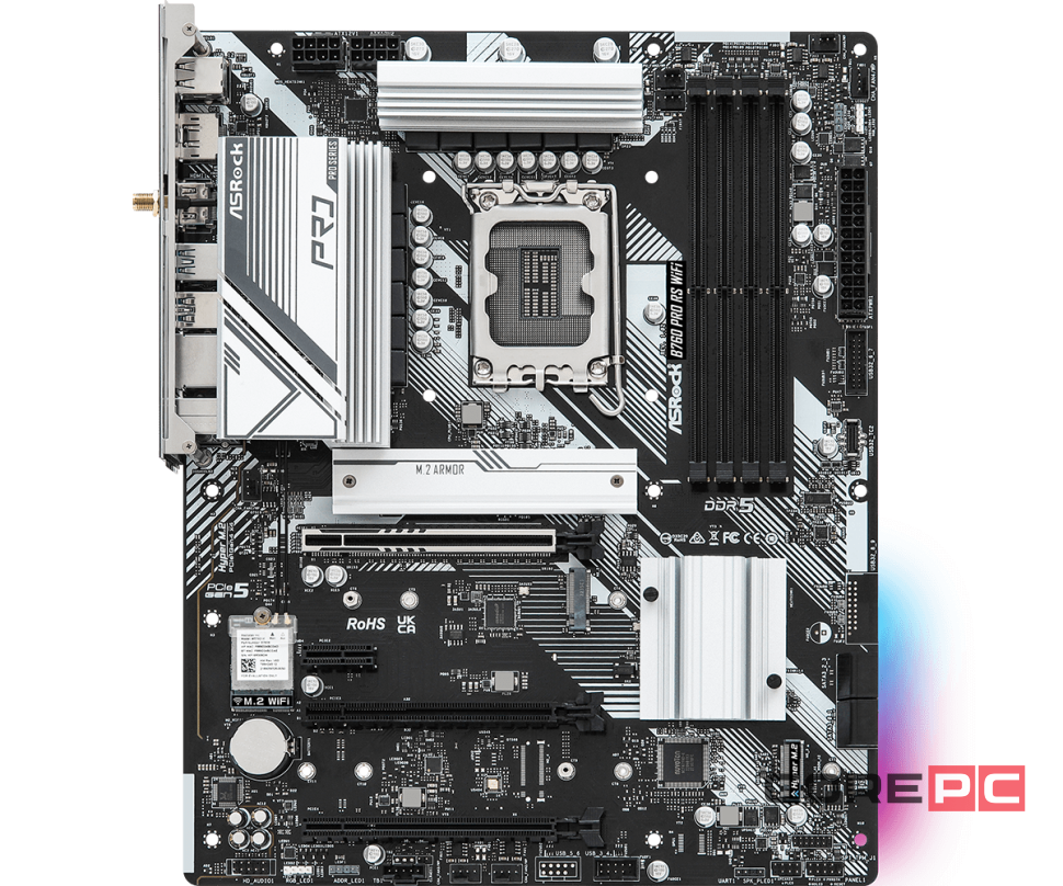 Материнская плата AsRock B760 PRO RS WIFI