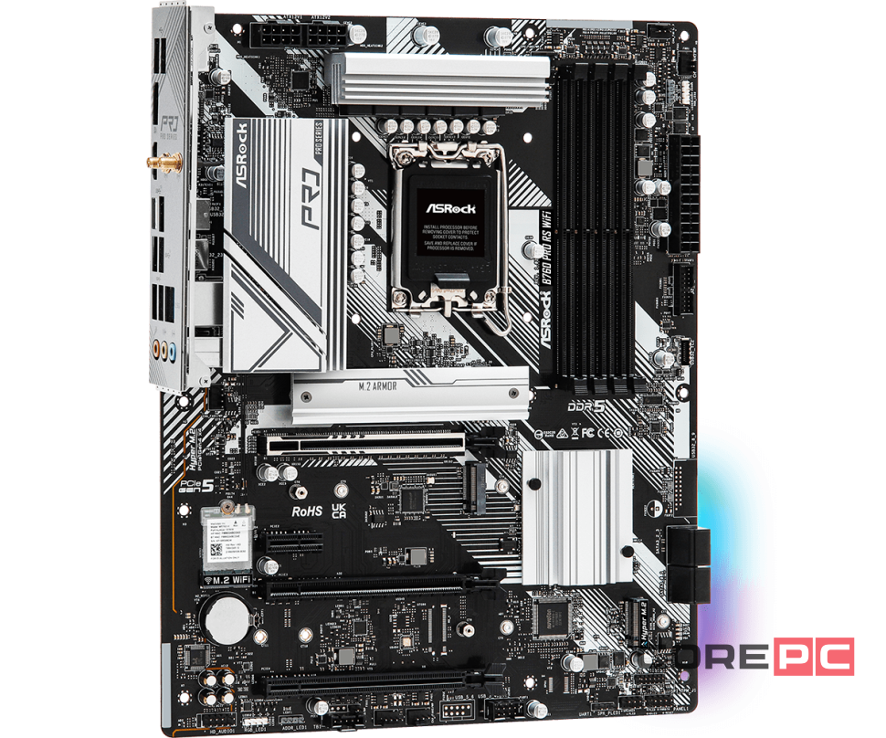 Материнская плата AsRock B760 PRO RS WIFI