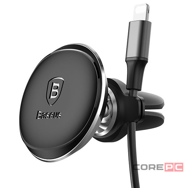 Держатель в автомобиль в воздуховод Baseus Magnetic Air (SUGX-A01) магнитный черный