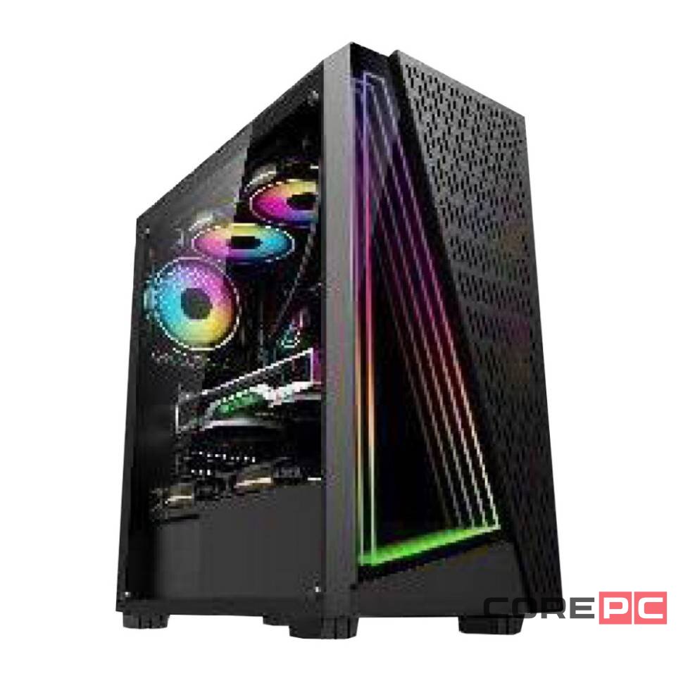 Компьютерный корпус ALSEYE TG ARGB Black (X3-B)