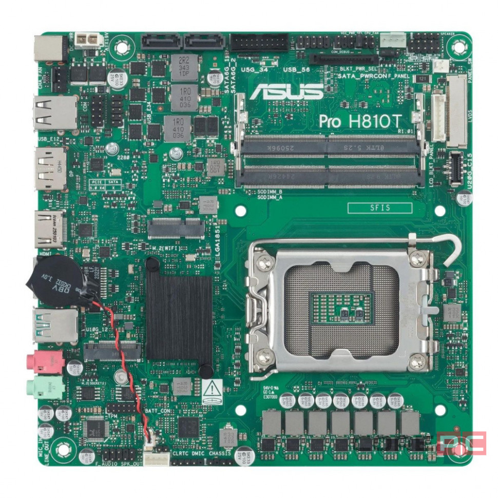 Материнская плата ASUS PRO H810T-CSM (90MB1LGM-M0EAYC)