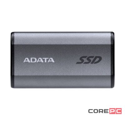Внешний SSD ADATA 2000 Gb SE880 Elite Titanium Grey External (AELI-SE880-2TCGY)