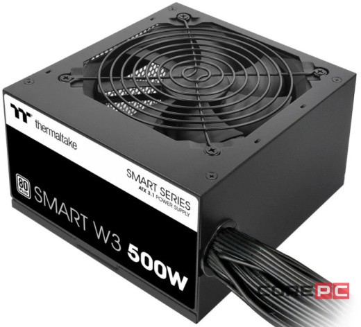 Блок питания Thermaltake 500W SMART W3 500 (PS-SPW-0500NNFAWE-1)