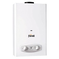 Водонагреватель газовый Ferroli VERONA 11 D(NG) проточный, настенный, откр. кам. сгор.