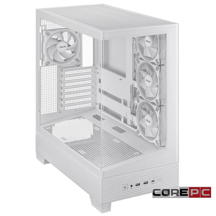 Компьютерный корпус ASUS A31 PLUS TG ARGB White (90DC00R3-B19000)