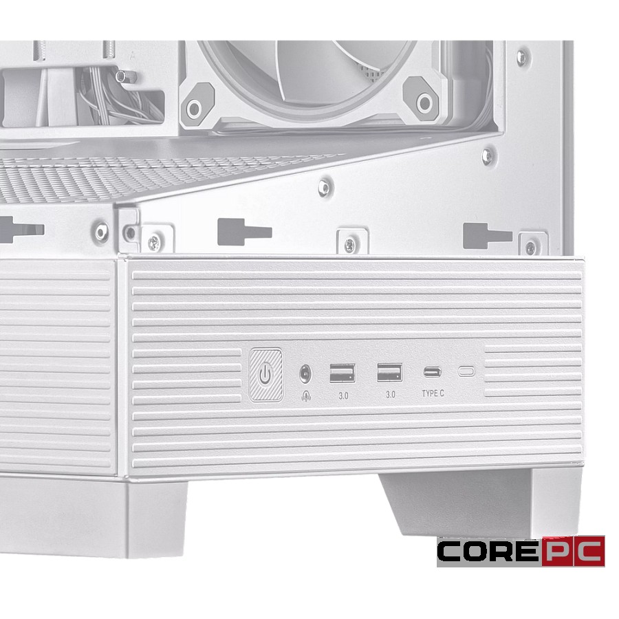 Компьютерный корпус ASUS A31 PLUS TG ARGB White (90DC00R3-B19000)