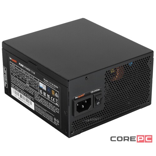 Блок питания Be Quiet! 850W PURE POWER 12 M BN344 16 pin (PCIe 5.0 Connector Cable Details)