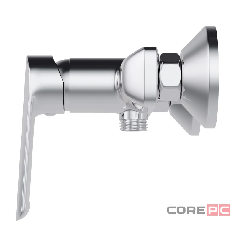 Смеситель для душа MIXLINE МЛ29-07/ML29-07, рычажное управление, цвет хром