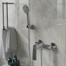 Смеситель для душа MIXLINE МЛ29-07/ML29-07, рычажное управление, цвет хром