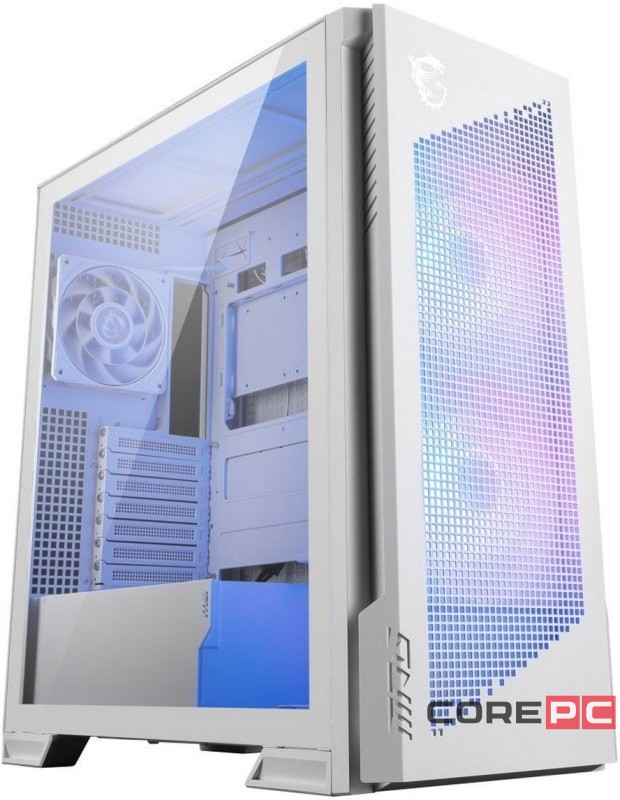 Компьютерный корпус MSI MPG VELOX 300R AIRFLOW PZ WHITE ARGB (306-7G27W21-JA4)